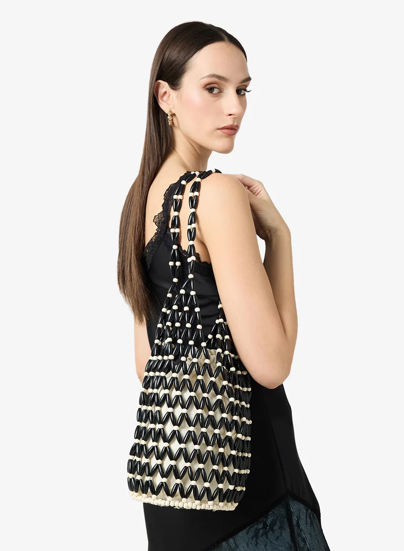 ELLA  Pearl Embroided Statement Bag for Women | Best Price UAE